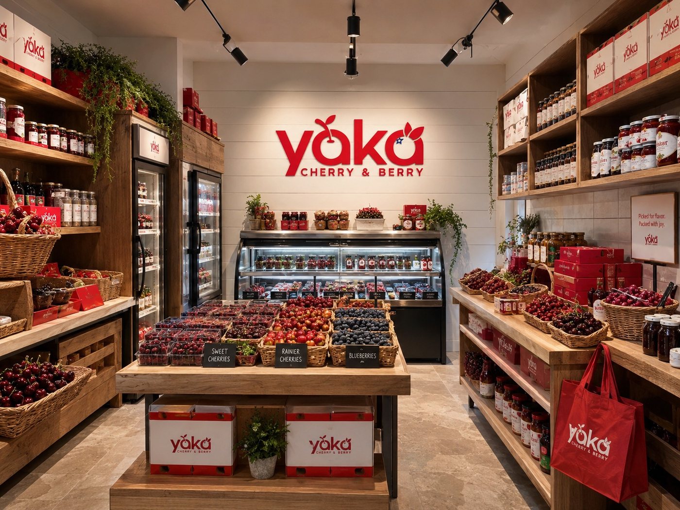 YAKA in-store presentation concept